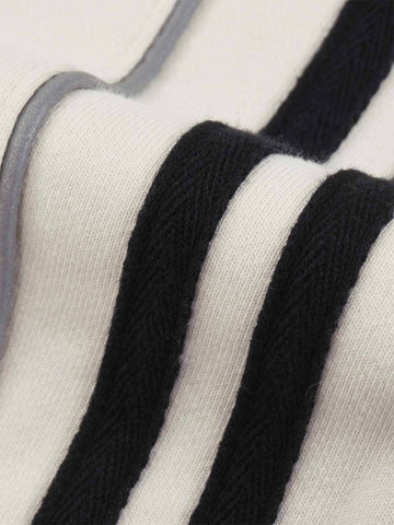Reflective Stripe Logo Embroidered Tracksuit