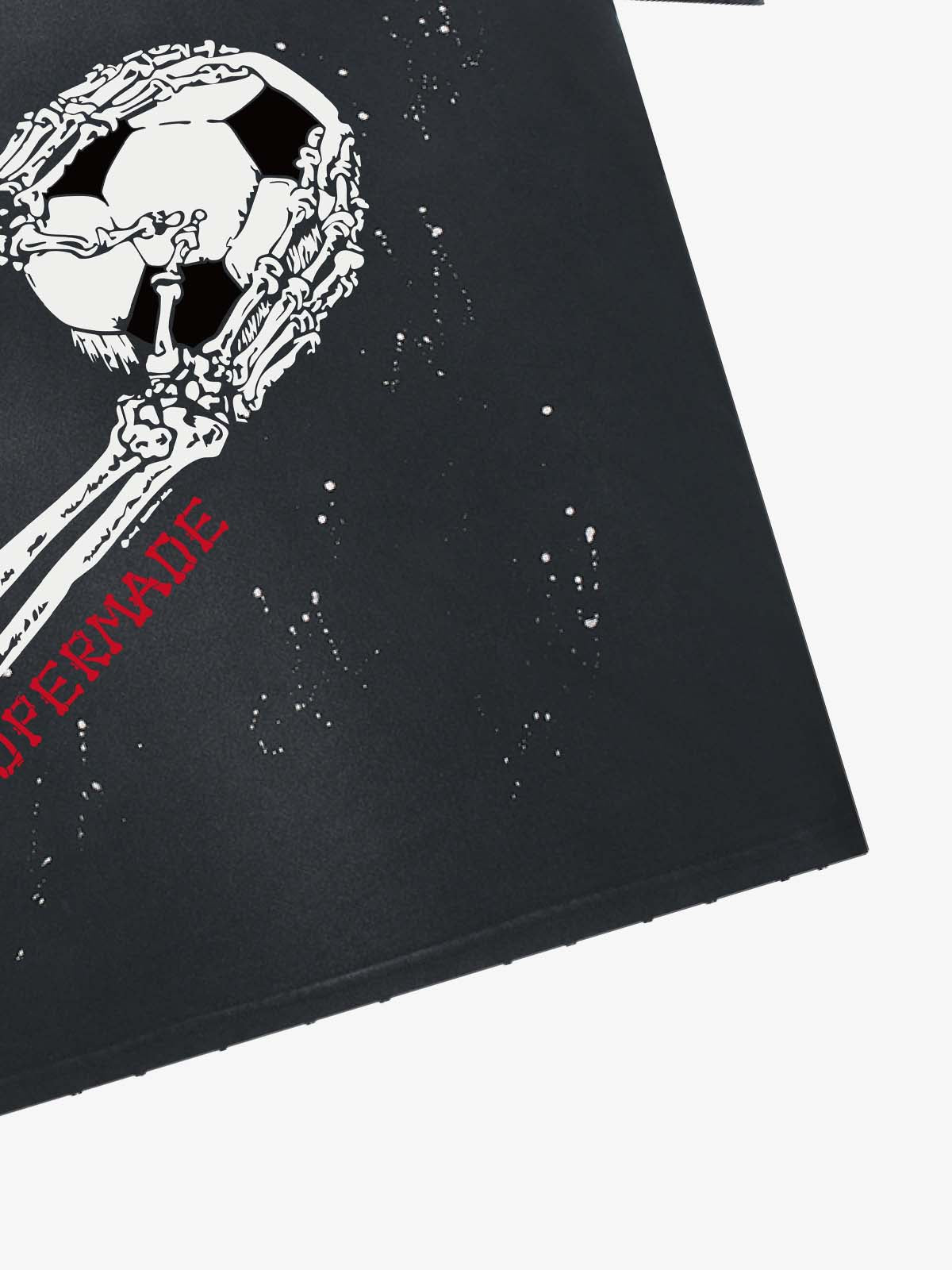 Skull Goalkeeper Splatter Graphic T-Shirt 