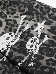 Leopardenmuster-Cropped-Hose