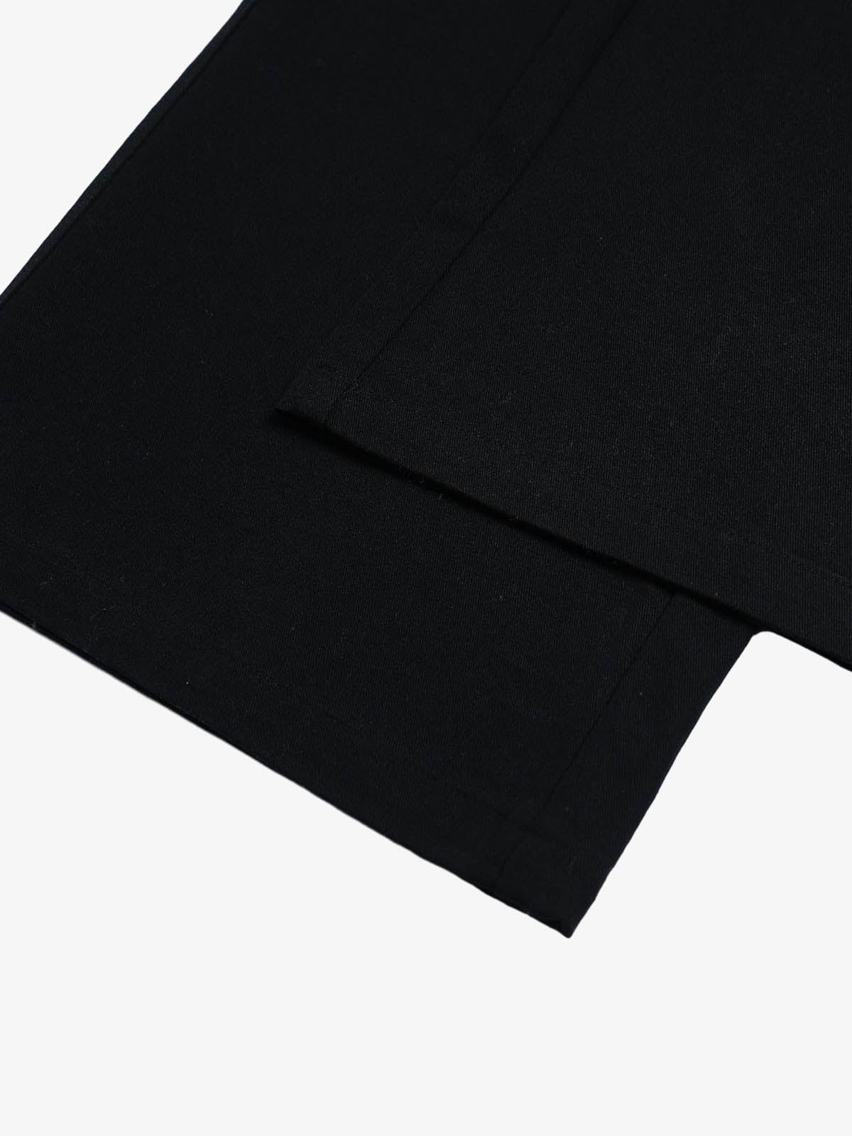 Stylish Wide-Leg Trousers with Embroidered Text and Multi-Pockets for Modern Fashionistas 