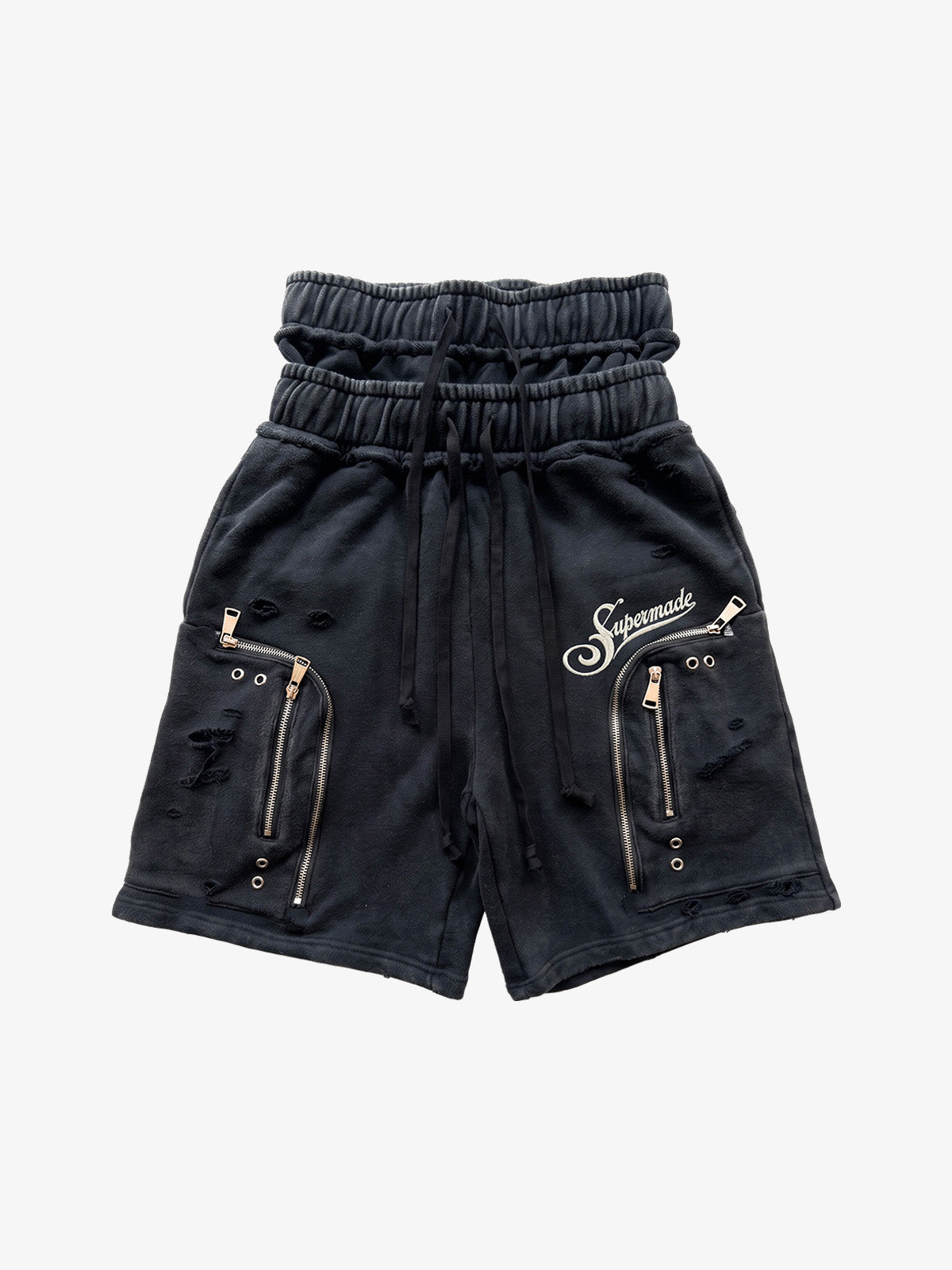 Double Waist Cargo Shorts