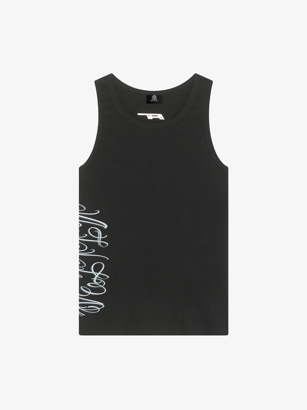 Street Ribbed Slim Fit Printed Vest 