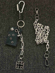 Cross Lighter Case Wallet Chain 