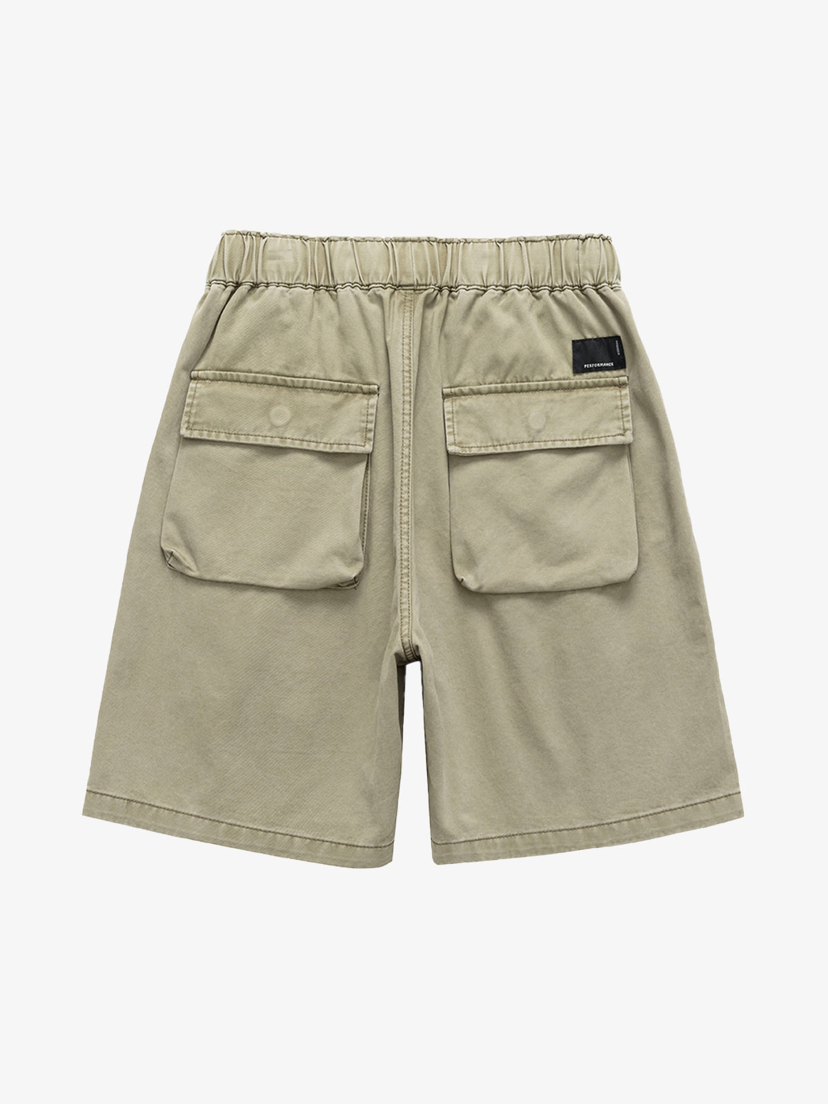 Graphic Print Drawstring Shorts 