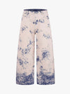 Vintage Ombré Acid Wash Wide-Leg Jeans 