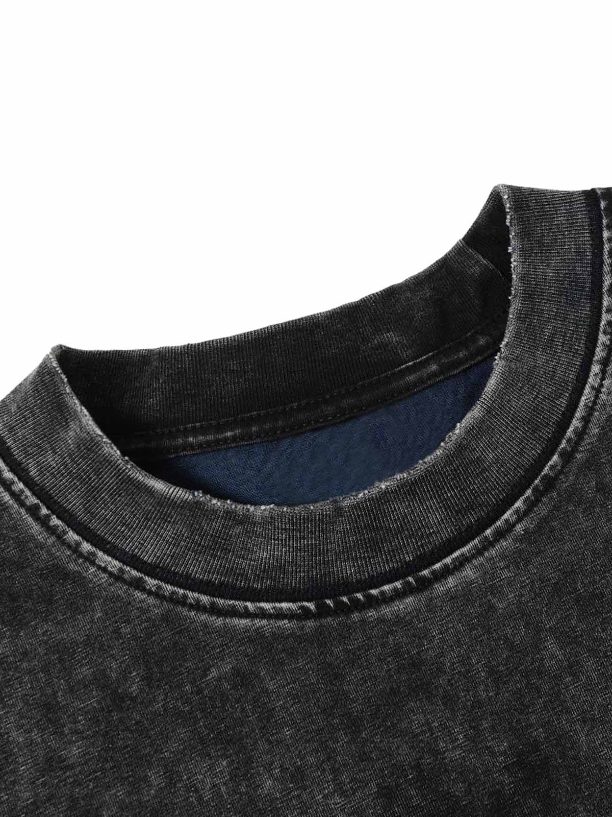 Washed Lightning Oversized T-Shirt 