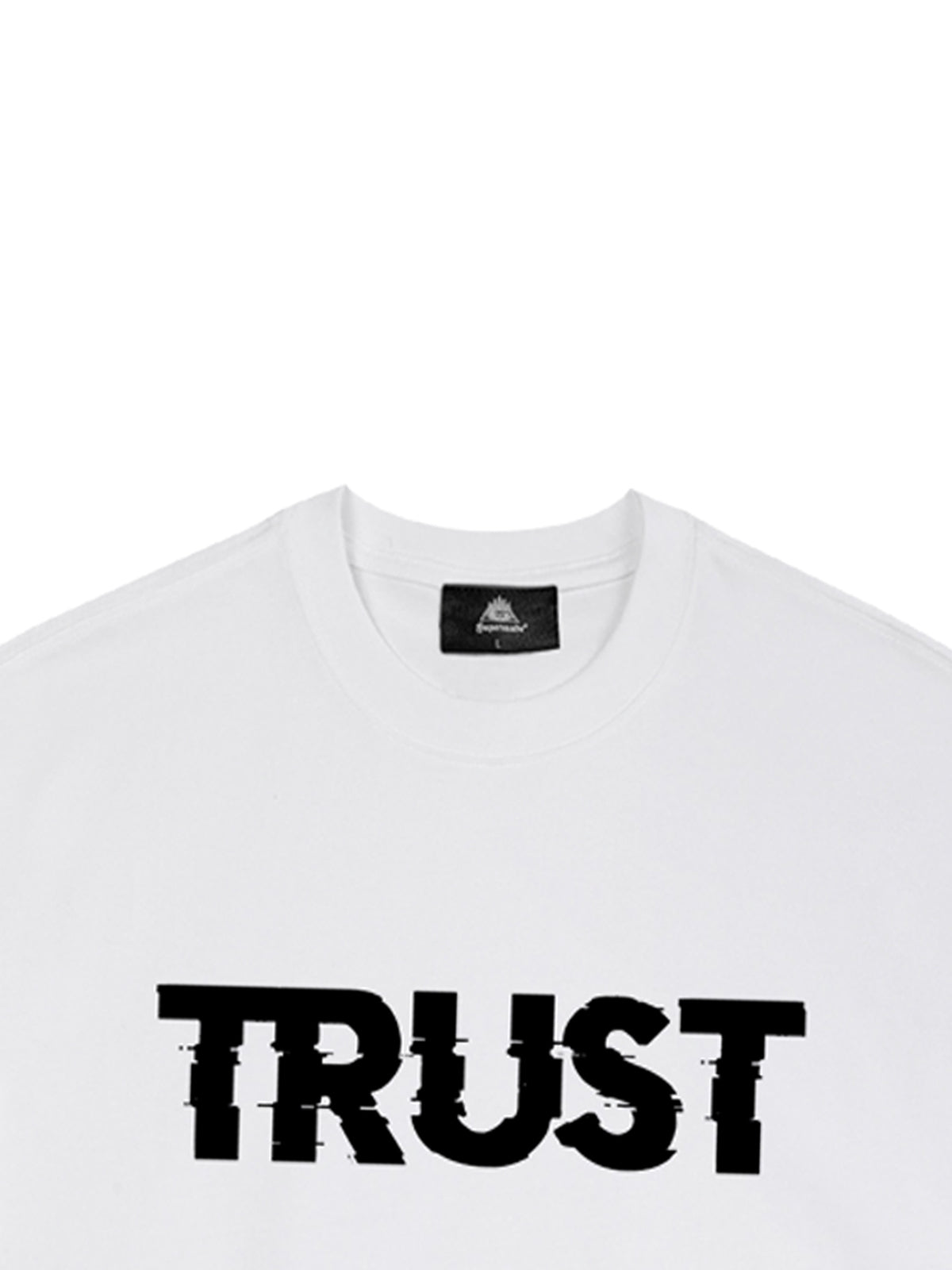 Original ”Trust is a Bullet“ Graphic Slogan T-Shirt