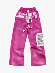 Photo Collage Graphic Zip Hoodie & Wide-Leg Sweatpants Set