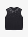 Rhinestone Cross Tank Top