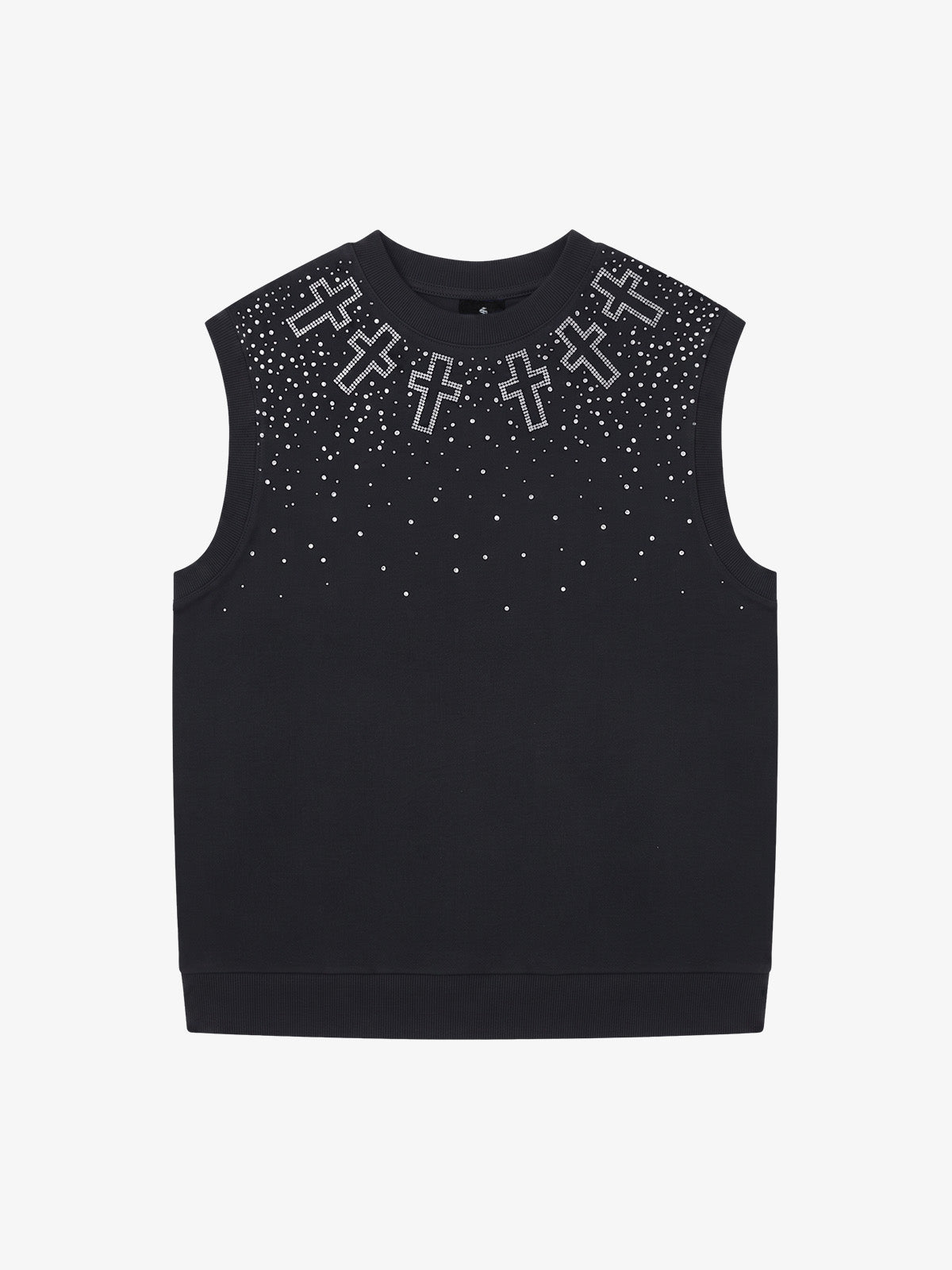 Rhinestone Cross Tank Top