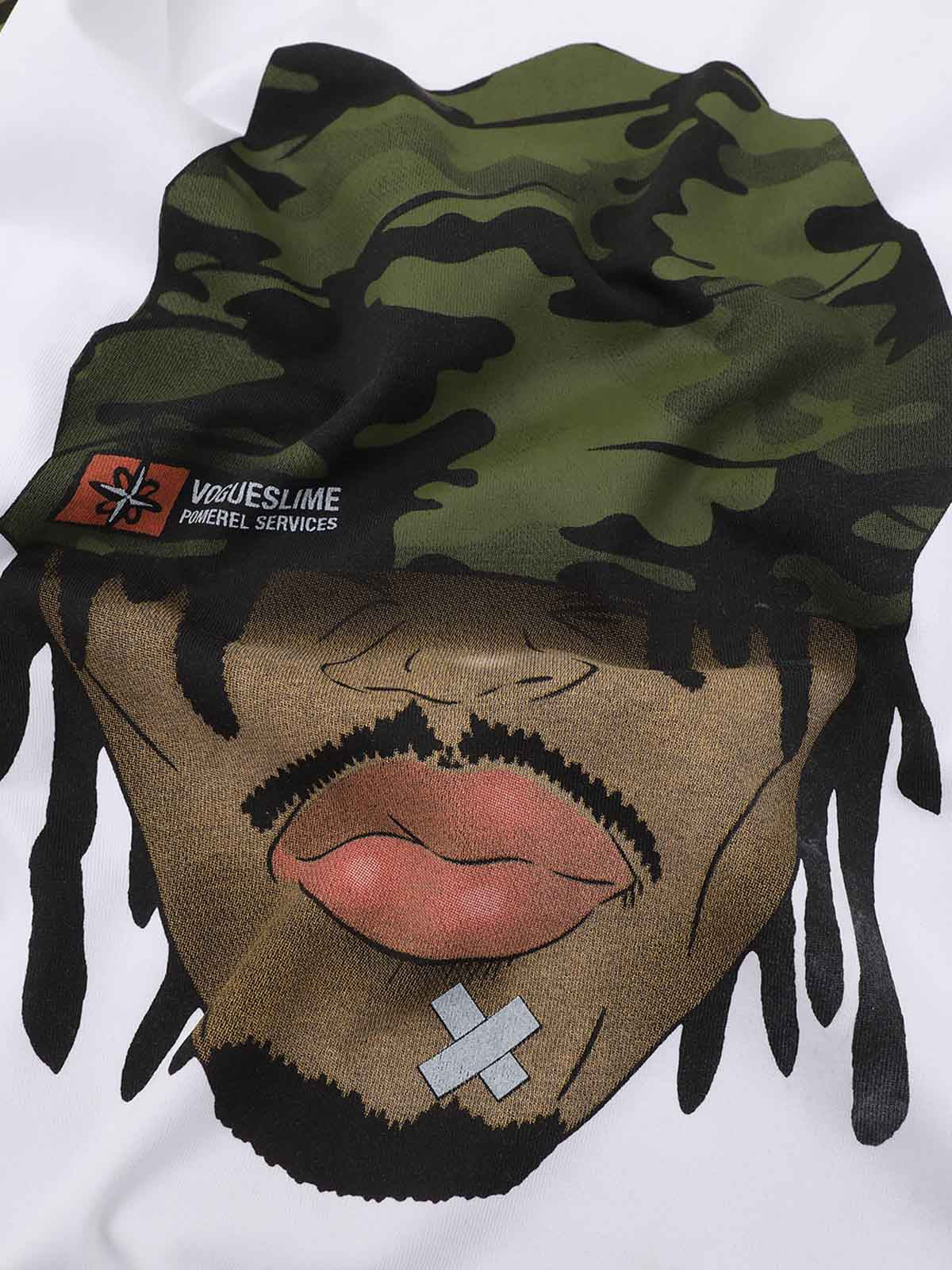 Langarmshirt mit Camouflage-Motiv