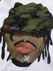 Langarmshirt mit Camouflage-Motiv