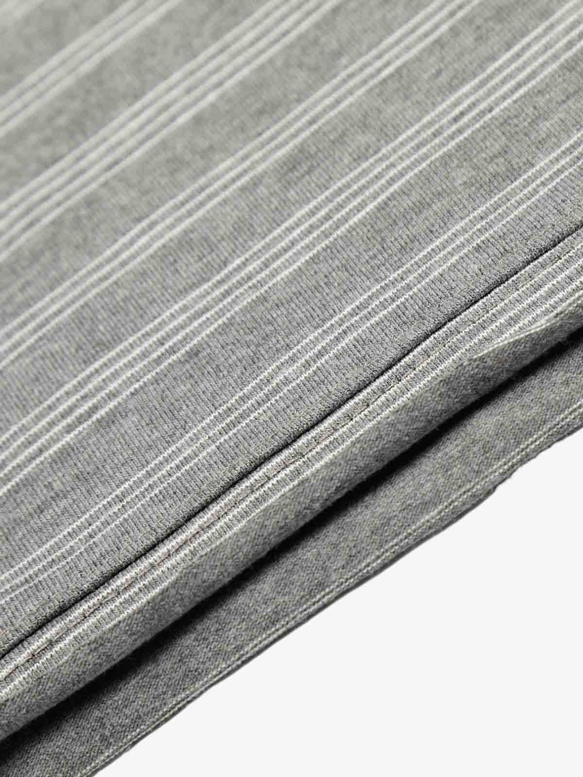 Striped Gothic Letter Graphic Long Sleeve T-Shirt