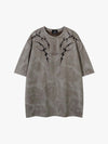 Tribal Thorn Graphic Casual T-Shirt