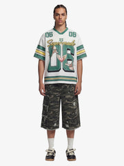 Sports Jersey V-Neck T-Shirt 