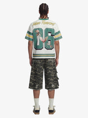 Sports Jersey V-Neck T-Shirt 
