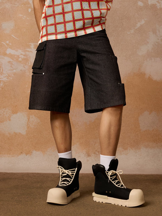 Original Side Cut Cargo Jort - 2361
