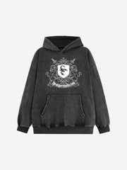 Scorpion Patch Washed Hoodie