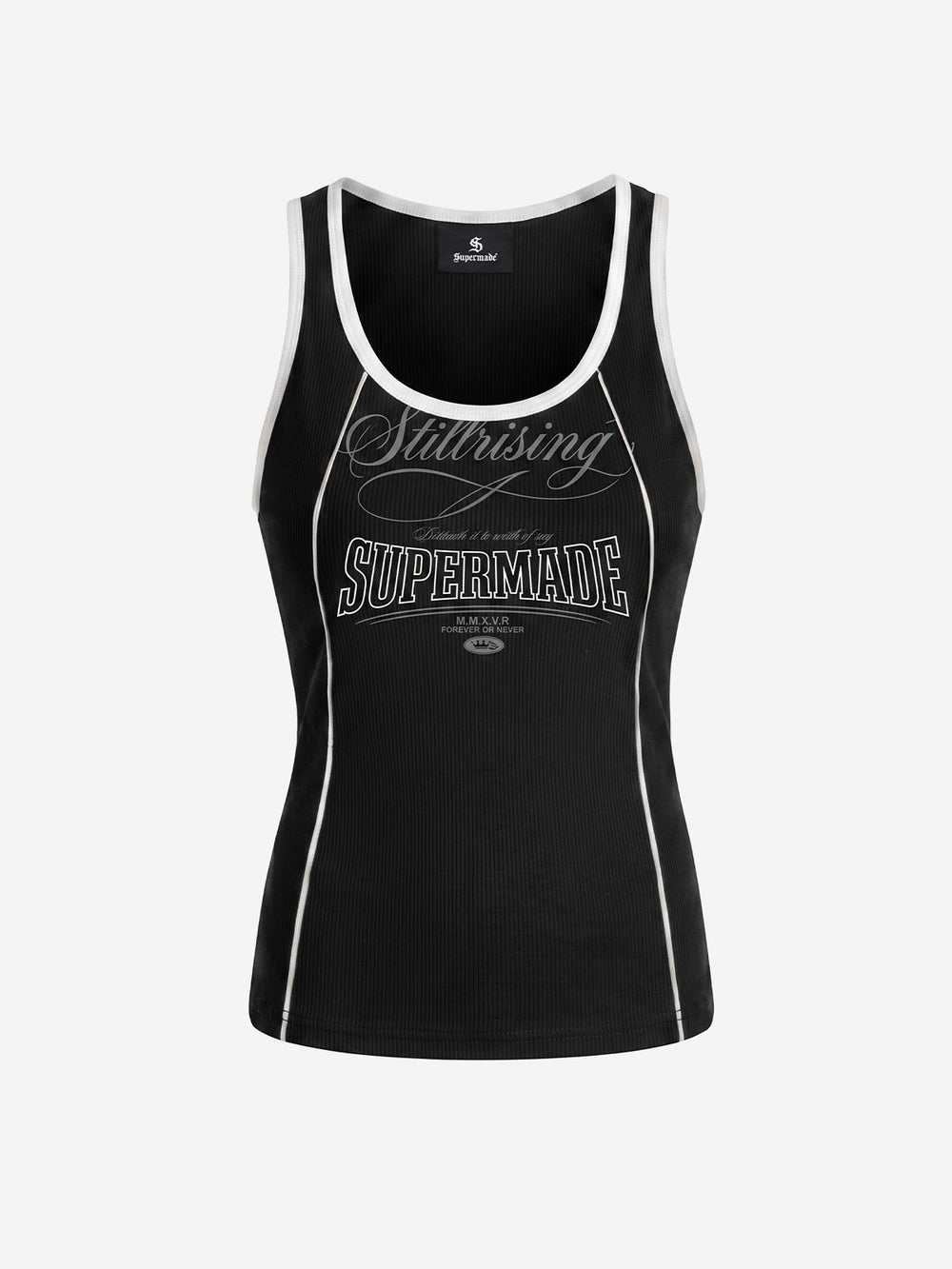 Number Logo Color Block Vest