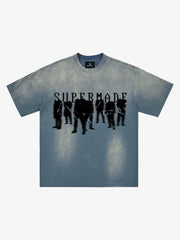 T-Shirt mit Farbverlauf