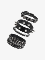 Studded Multi-Layer Punk Bracelet