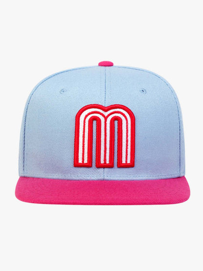 Casquette de baseball brodée de l'équipe du Mexique