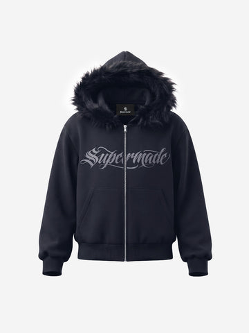 Fleece Hoodie Cardigan Tracksuit