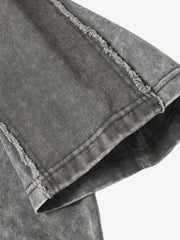 Exposed Seam Washed T Shirt 