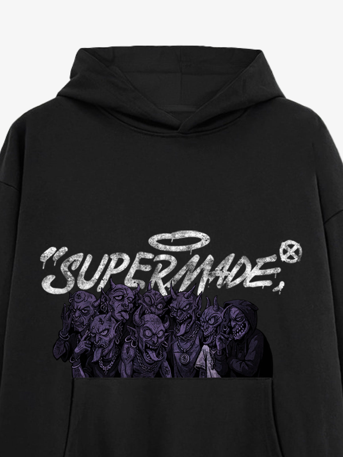 Thesupermade Dark Devil Maniac Hoodie 