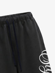 Jogginghose mit besticktem Schriftzug