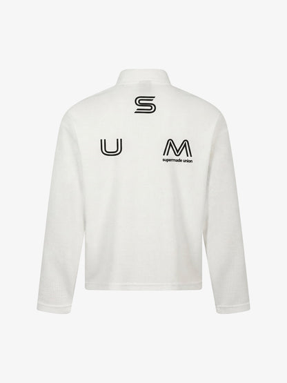 F1 Racing Waffle Half-Zip Tee