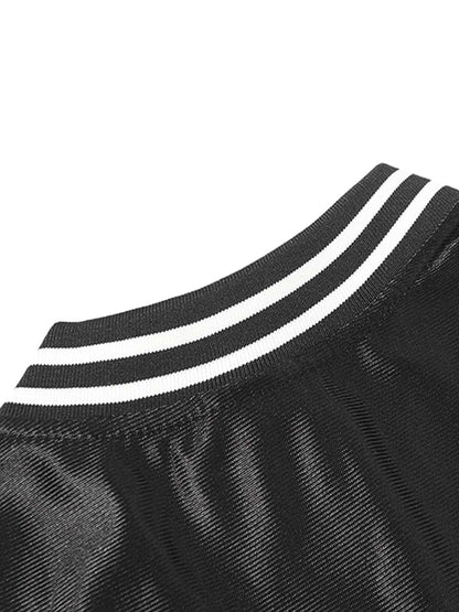 NO "23" Black Jersey V-Neck T-Shirt 
