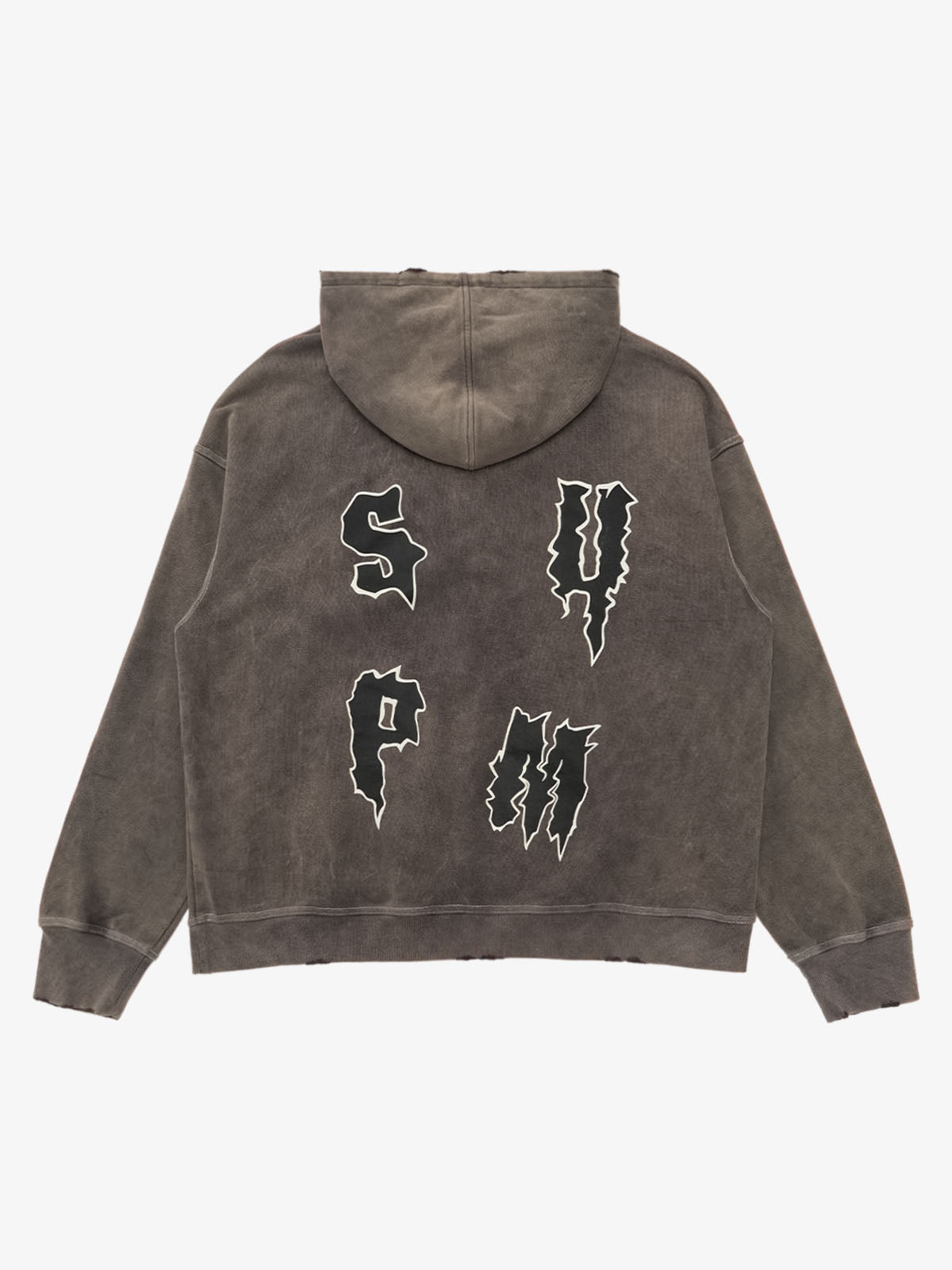 Distressed Graphic Hoodie for Urban Streetwear Enthusiasts 