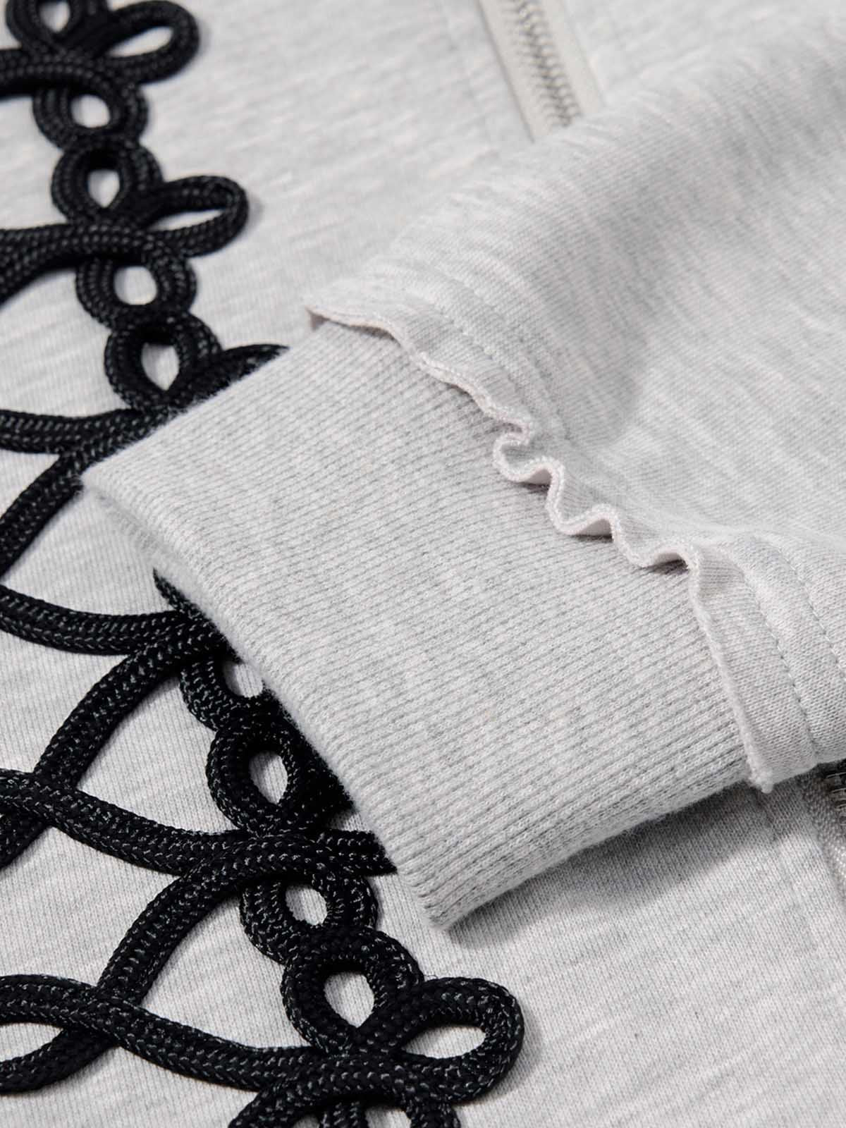 Napoleon Cord Embroidery Boxy Fit Set