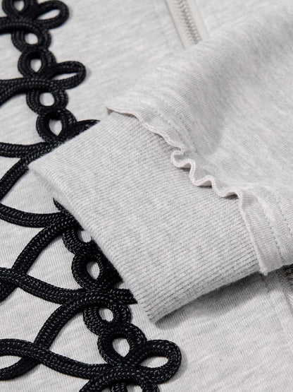 Napoleon Cord Embroidery Boxy Fit Set
