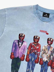 Camiseta gráfica de boxeo vintage