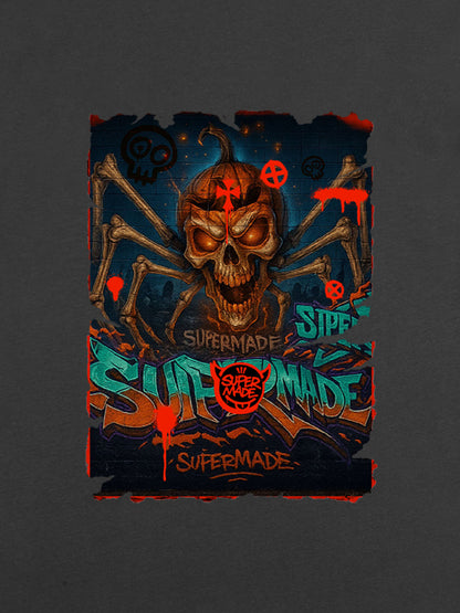 Bloody Dark Skull Spider T-shirt 