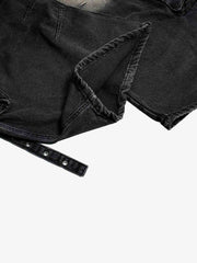 Deconstructed Multi-Pocket Cargo Jeans 