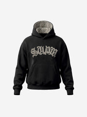 Varsity Graphic Hoodie & Wide-Leg Sweatpants Set