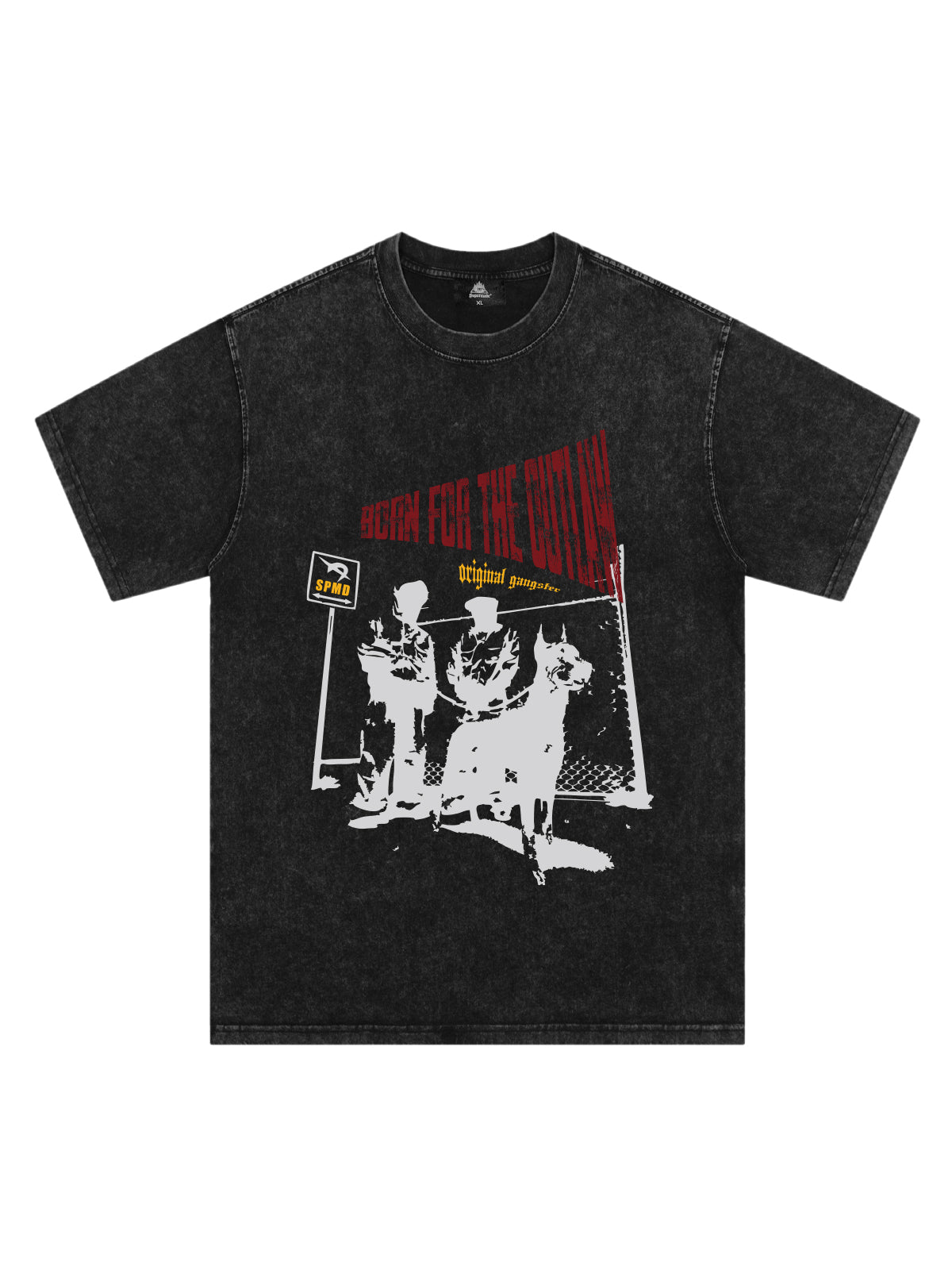Original “Born for the Outlaw” Graphic Print T-Shirt