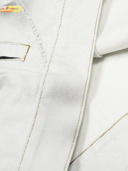 Stylish Embellished Denim Jacket for Women - Perfect for Casual and Trendy Looks 