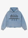 Skull Nursery Rhyme Graphic Washed Sweatshirt