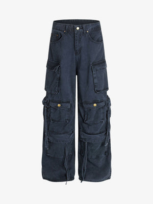 Multi-Pocket Cargo Pants for Men - Stylish and Functional Design 