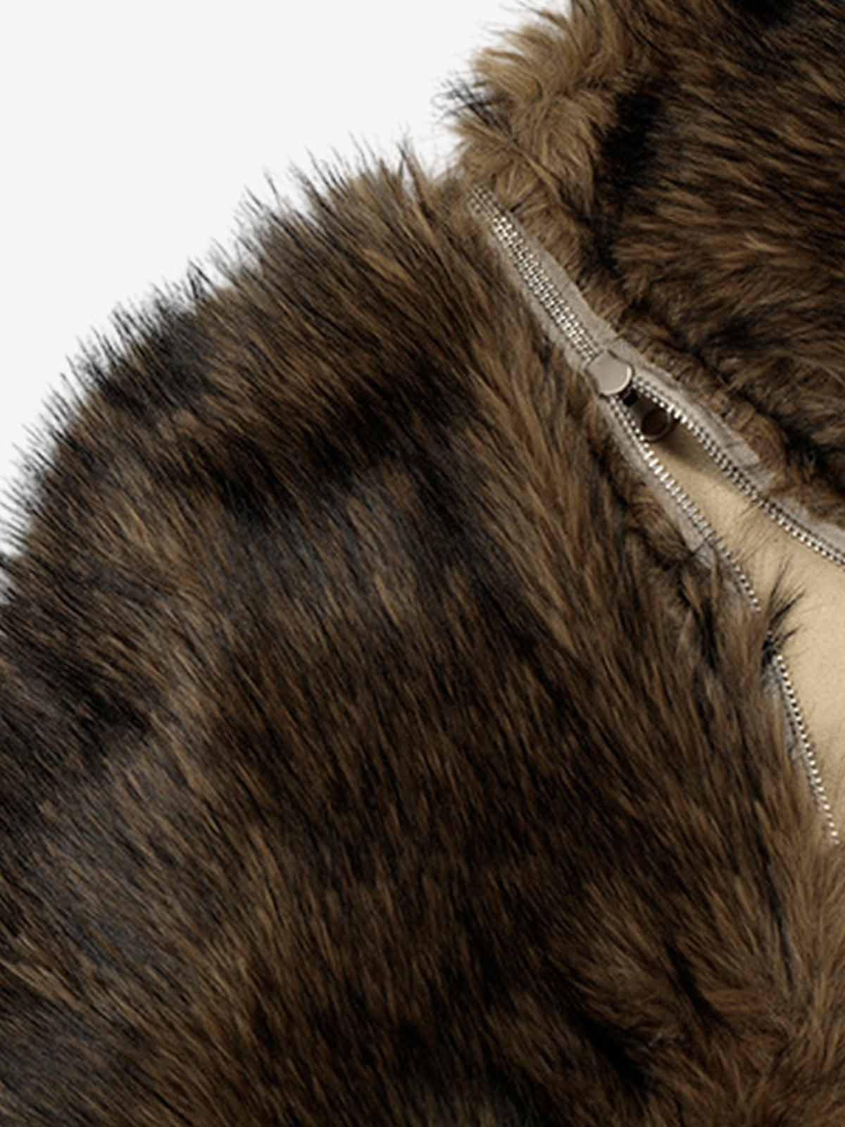 Stylish Hooded Jacket with Faux Fur Trim for Men and Women - Perfect for Casual Outfits 