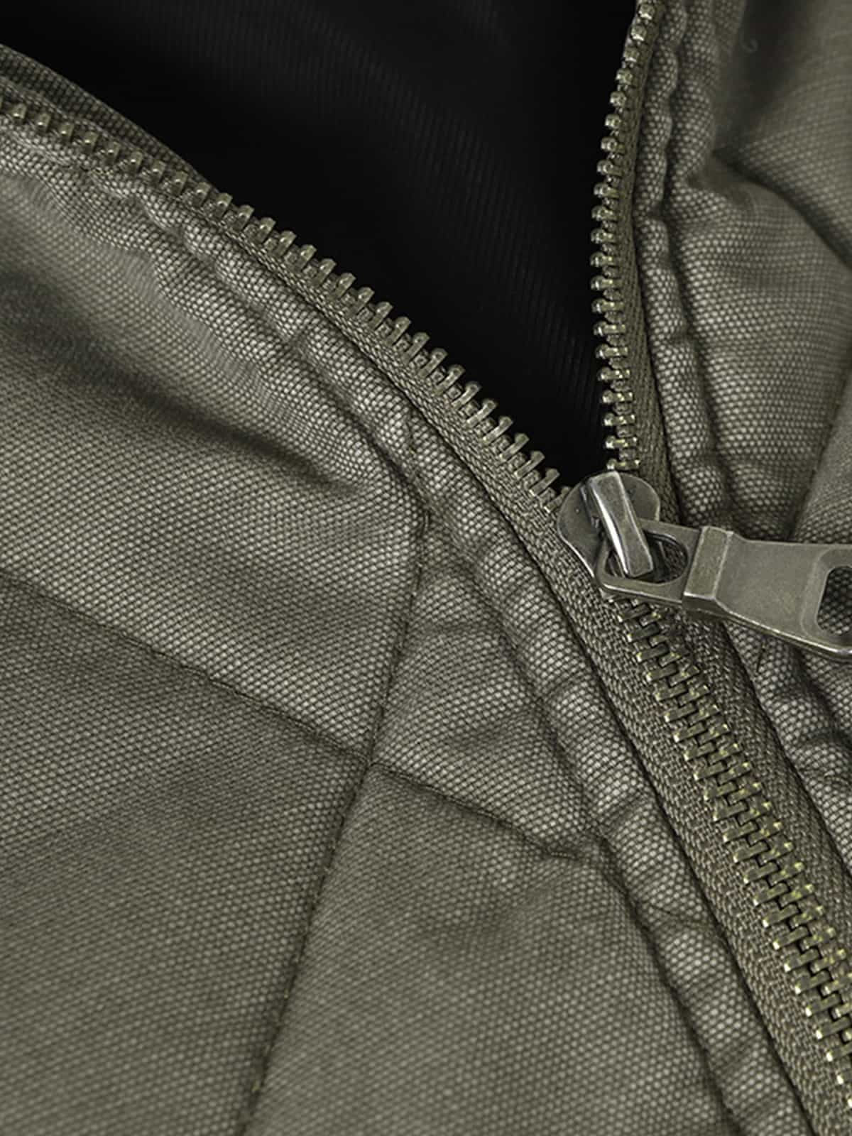 Quilted Hooded Jacket with Pockets - Perfect for Casual and Outdoor Wear 