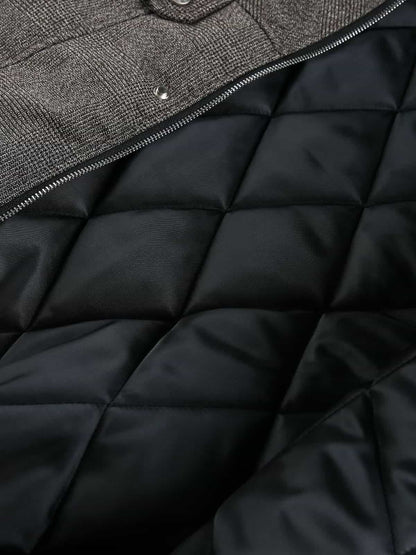 Winter Essential Bomber Jacket with Faux Fur Trimmed Hood 