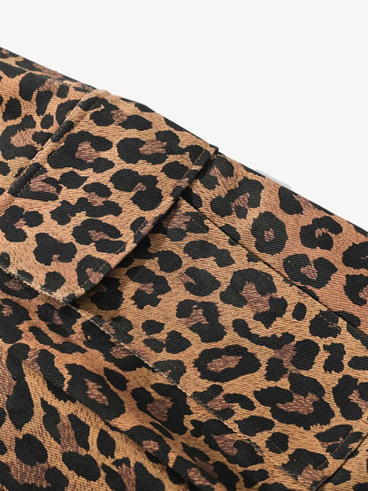 High-Waisted Wide-Leg Cargo Pants with Unique Pocket Design 