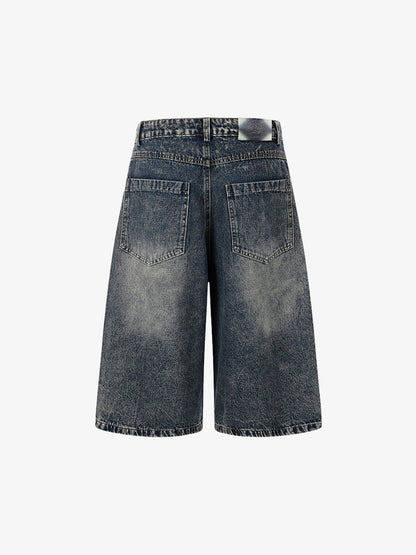 Star Patch Cropped Jeans