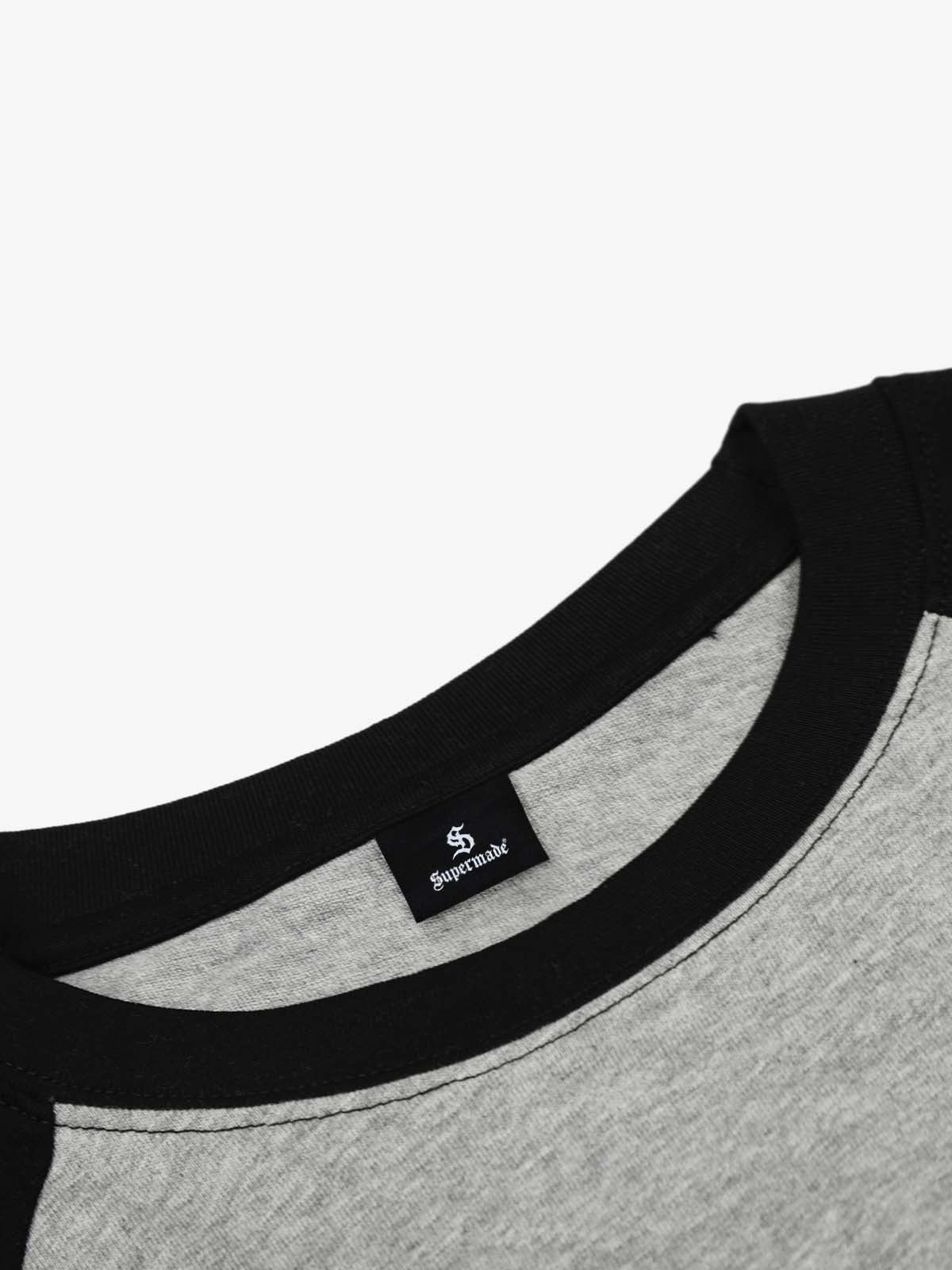 Retro Union Jack Graphic Raglan Long Sleeve T-Shirt