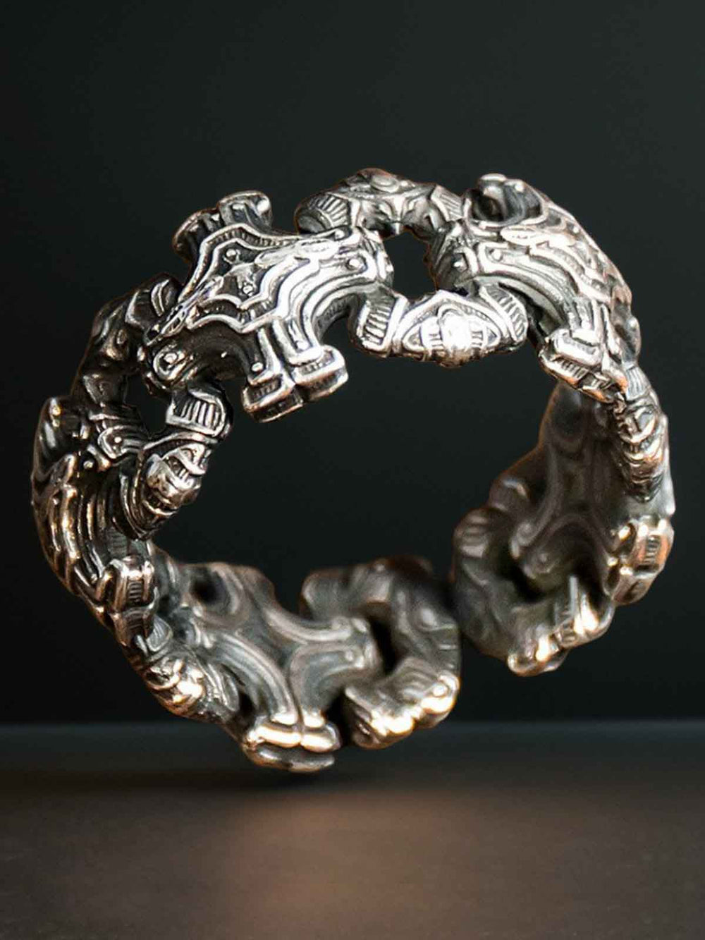 Vintage Cross Band Ring 